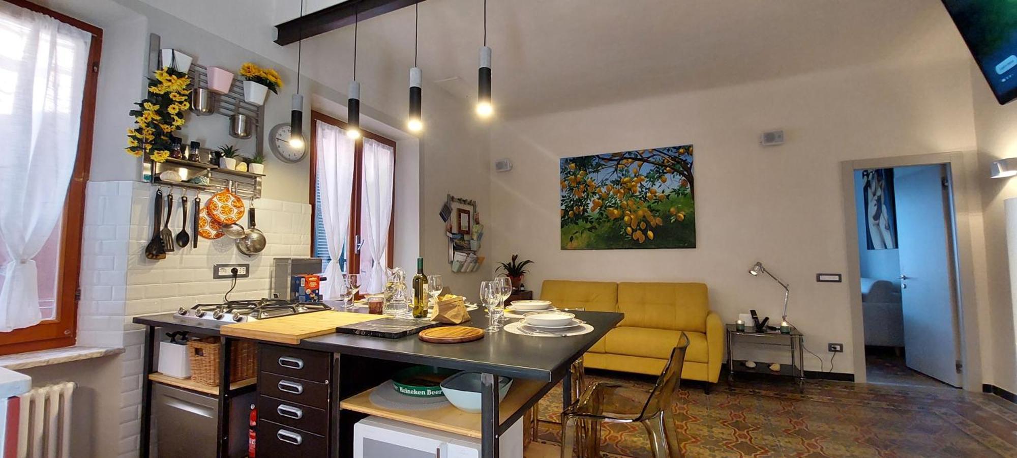 Moderno Appartamento Vista Mare, Con Parcheggio Privato Портовенере Экстерьер фото