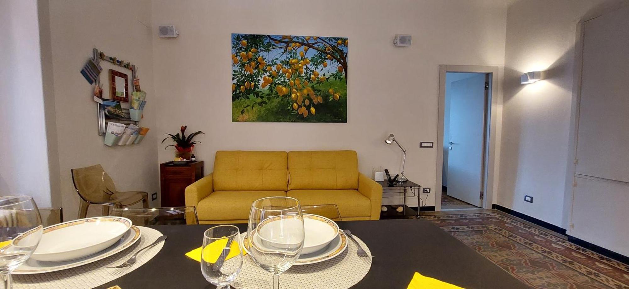 Moderno Appartamento Vista Mare, Con Parcheggio Privato Портовенере Экстерьер фото