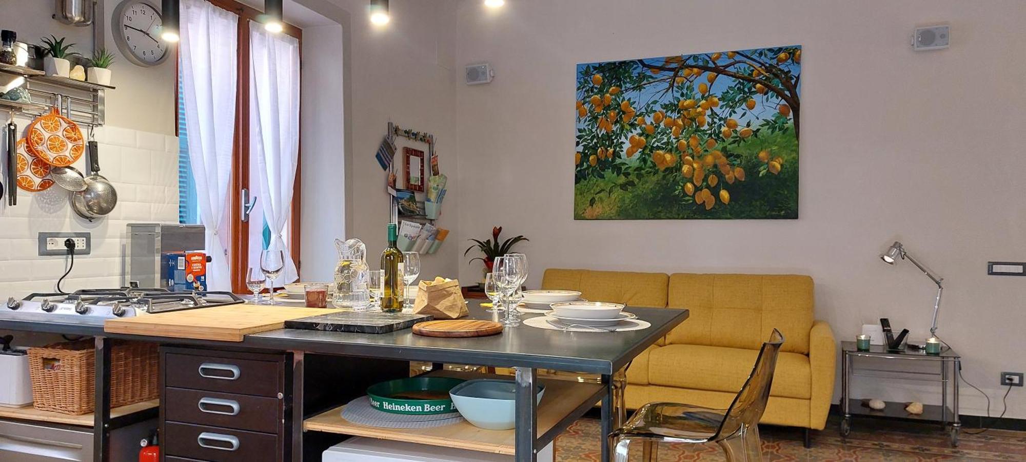 Moderno Appartamento Vista Mare, Con Parcheggio Privato Портовенере Экстерьер фото