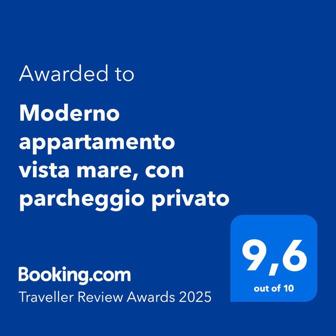 Moderno Appartamento Vista Mare, Con Parcheggio Privato Портовенере Экстерьер фото